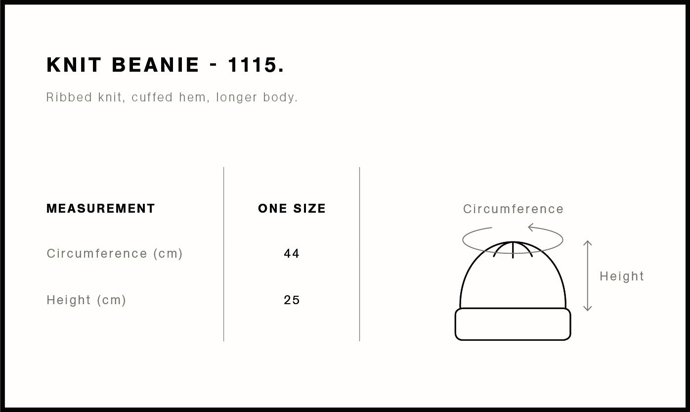 product size guide